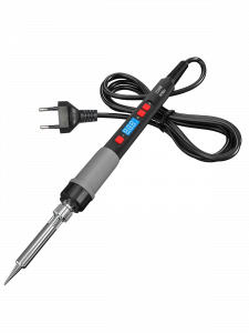 Паяльник электрический 80Вт с терморегулятором и дисплеем Помощник PM-INP34